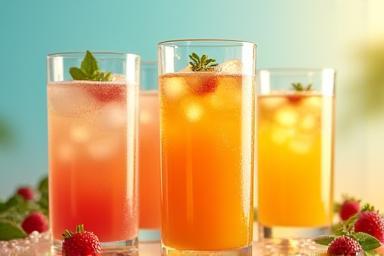 Anúncio publicitário da Empresa de Bebidas